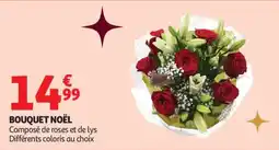 Auchan Supermarché Bouquet noël offre