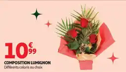 Auchan Supermarché Composition lumignon offre