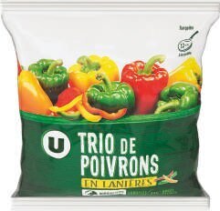U Express TRIO DE POIVRONS SURGELES offre