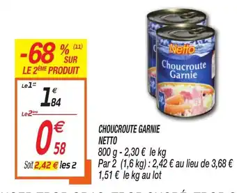 Choucroute Garnie