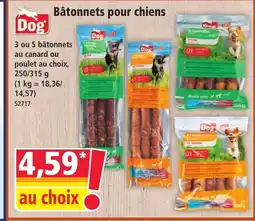 Norma DOG Bâtonnets pour chiens offre