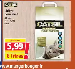Norma CATSIL Litière pour chat offre