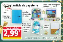 Norma PAPER SCRIP Article de papeterie offre