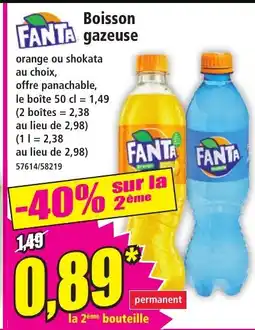 Norma FANTA Boisson gazeuse offre