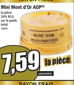 Norma Mini Mont d'Or AOP offre