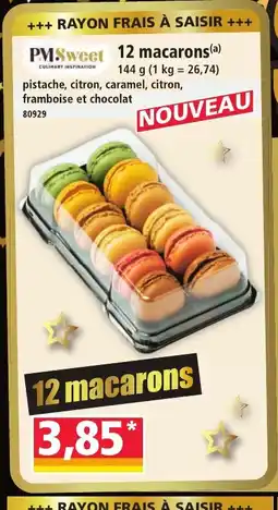 Norma PMSWEET 12 macarons offre