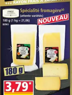 Norma FINEST COURMET Spécialité fromagère offre
