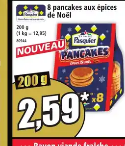 Norma PASQUIER 8 pancakes aux épices de Noël offre
