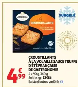 Auchan Croustillants à la volaille sauce truffe d'été française de gastronomie offre