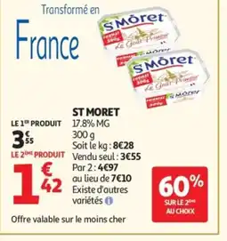 Auchan ST MORET offre