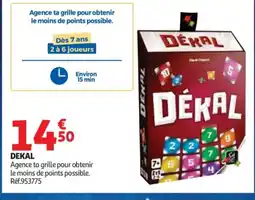 Auchan Dekal offre