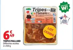 Auchan PAILLARD Tripes offre