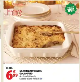 Auchan Gratin dauphinois gourmand offre