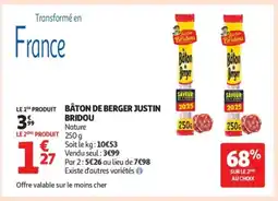 Auchan JUSTIN BRIDOU Bâton de berger offre