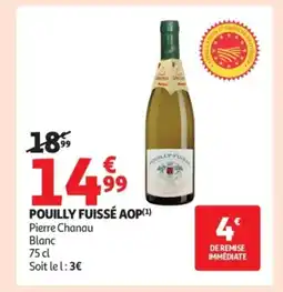 Auchan POUILLY FUISSÉ Aop offre