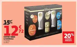 Auchan LA GOUDALE Coffret bière offre