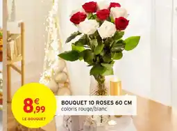 Intermarché Contact Bouquet 10 roses offre