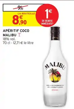 Intermarché Contact MALIBU Apéritif coco offre