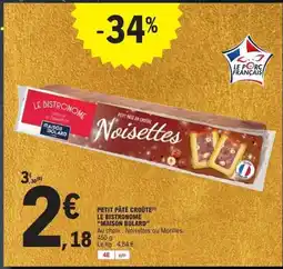 E.Leclerc Petit pâté croûte le bistronome offre
