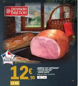 E.Leclerc PAYSAN BRETON Jambon cuit supérieur offre