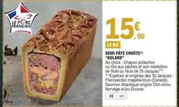 E.Leclerc BOLARD Demi pâté croûte offre