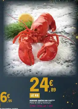 E.Leclerc Homard américain cuit offre