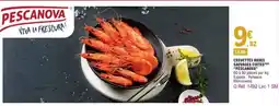 E.Leclerc PESCANOVA Crevettes roses sauvages cuites offre