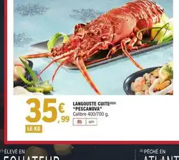 E.Leclerc PESCANOVA Langouste cuite offre