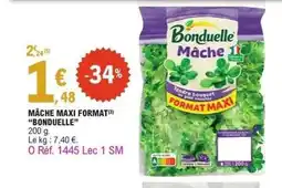 E.Leclerc BONDUELLE Mâche maxi format offre