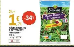 E.Leclerc FLORETTE Mâche roquette & betterave offre