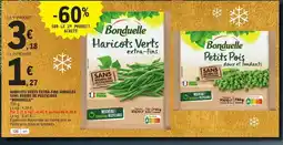 E.Leclerc BONDUELLE Haricots verts extra-fins surgelés sans residu de pesticides offre