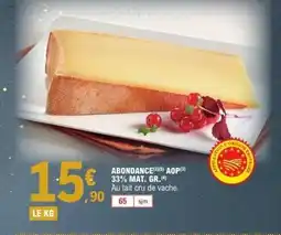E.Leclerc ABONDANC aop 33% mat gr offre