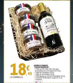 E.Leclerc LUCIEN GEORGELIN Corbeille marius offre