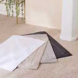 Carrefour Tex home tapis de bain coton offre