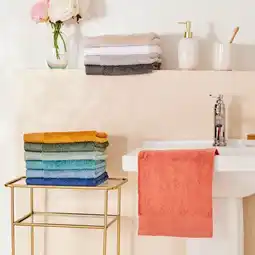 Carrefour Tex home linge de bain coton offre