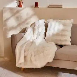 Carrefour Tex home plaid bulle offre