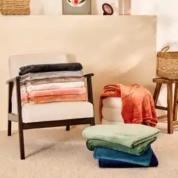 Carrefour Tex home plaid extra doux offre