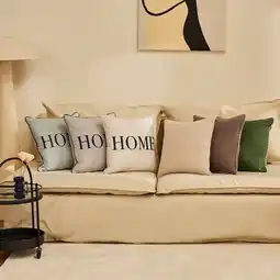 Carrefour Tex home coussin jacquard offre