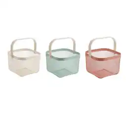 Carrefour Carrefour home panier acier et bois offre