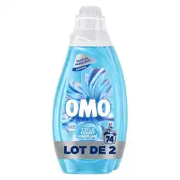 Carrefour Omo lessive liquide cycle court offre