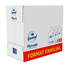 Carrefour Carrefour essential lessive liquide format familial offre