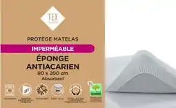 Carrefour Market Tex home alèse éponge imperméable offre
