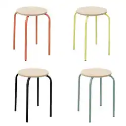 Carrefour Market Carrefour home tabouret empilable mdf offre