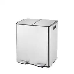 Carrefour Market Carrefour home poubelle de tri en métal offre