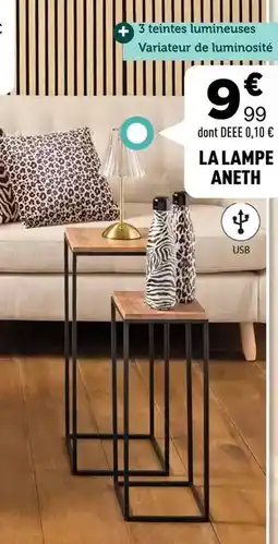 Centrakor La lampe aneth offre