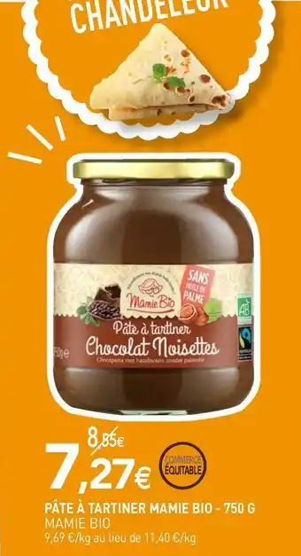naturéO Mamie bio pâte à tartiner - 750 g offre