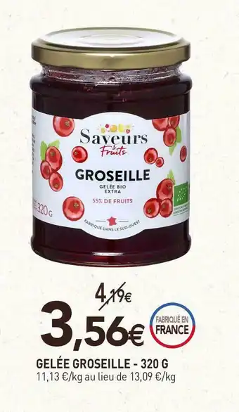 naturéO Gelée groseille offre