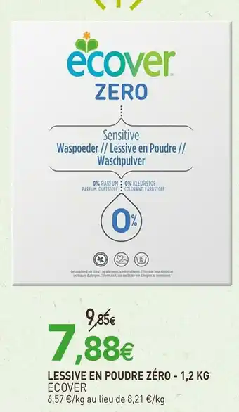Ecover lessive en poudre zéro