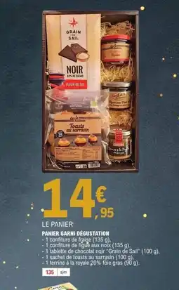 E.Leclerc Panier garni dégustation offre