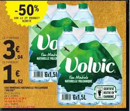 E.Leclerc VOLVIC Eau minérale naturelle volcanique offre